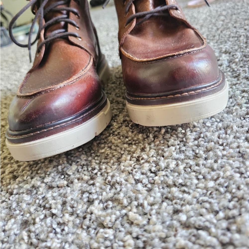 Franco Fortini Brown Leather Chukka Boots - Picture 5 of 9